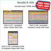 Bundle B-438: THREE Laminated Wall Posters: Complete Guitar Chords, Complete Keyboard Chords, & Scales. FREE SHIPPING – USA & Canada.
