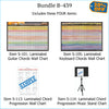 Bundle B-439: THREE Laminated Wall Posters: Complete Guitar Chords, Complete Keyboard Chords, & Chord Progressions. FREE SHIPPING – USA & Canada.