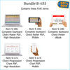 Bundle B-635: Complete Keyboard Chords, Chord Progressions - E-Posters and Printable E-Book. FREE Download Protection.