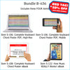 Bundle B-636: How Music REALLY Works! E-Book + Keyboard Chords - E-Posters and Printable E-Book. FREE Download Protection.