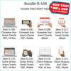 Bundle B-638: Complete Keyboard Chords, Scales, Chord Progressions - E-Posters and Printable E-Books. FREE Download Protection.
