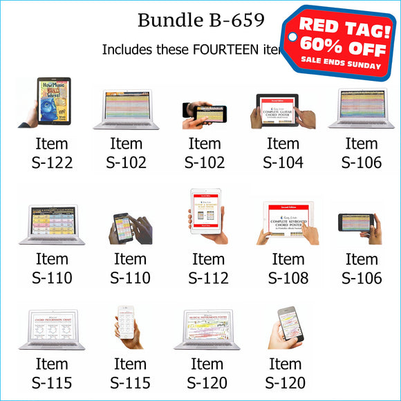 Bundle B-659: How Music Really Works E-book, Plus ALL Roedy Black E-Posters and Printable E-Books. FREE Download Protection.