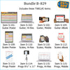 Bundle B-829: Laminated Wall Posters, E-Posters, E-Books - Guitar Chords, Scales, Chord Progressions. FREE SHIPPING – USA & Canada.