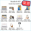 Bundle B-852: How Music REALLY Works! Print Book + E-Book, E-Posters and Printable E-Books - Keyboard Chords, Scales, Chord Progressions. FREE SHIPPING – USA & Canada.