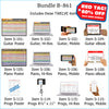 Bundle B-861: Laminated Wall Posters, E-Posters, E-Books - Complete Guitar Chords, Complete Keyboard Chords, Chord Progressions. FREE SHIPPING – USA & Canada.
