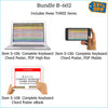Bundle B-602 (THREE Items): PRINTABLE "Complete Keyboard Chord Poster" High Resolution E-Posters for Smartphone / Tablet / Computer, and High Resolution PRINTABLE E-Book. FREE Download Protection. - Roedy Black